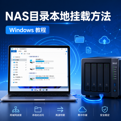 NAS目录本地挂载方法（Windows）